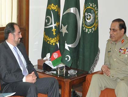 Rabbani-Led Team Talks  Peace with Gen. Kayani