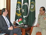 Rabbani-Led Team Talks  Peace with Gen. Kayani