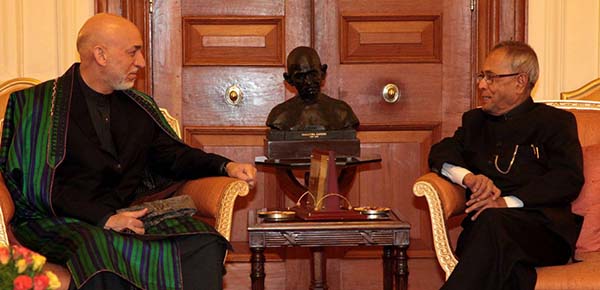 Visit of President Karzai to Delhi