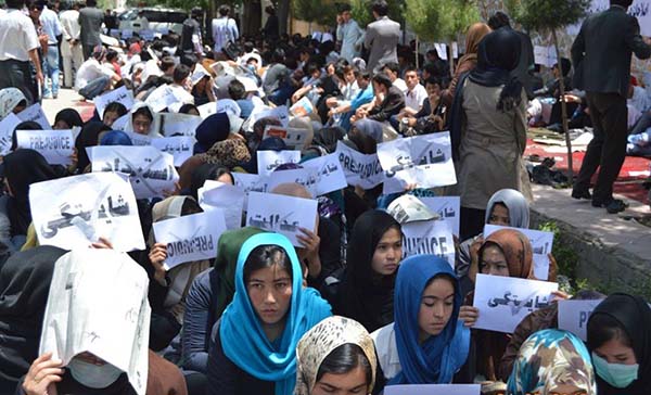 Kabul University:  Students’ Protest and Hunger Strike
