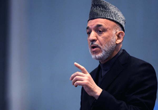 Terrorism from Outside Main Challenge: Karzai
