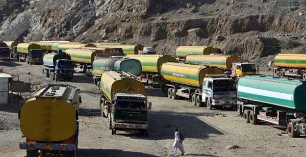 400 Oil Tankers Torched Outside Kabul 