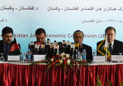 Pakistan, Afghanistan  to Double Trade Volume