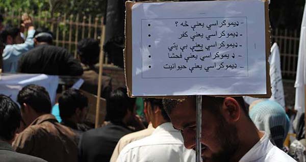 Afghan Students Protest Women's Rights Decree