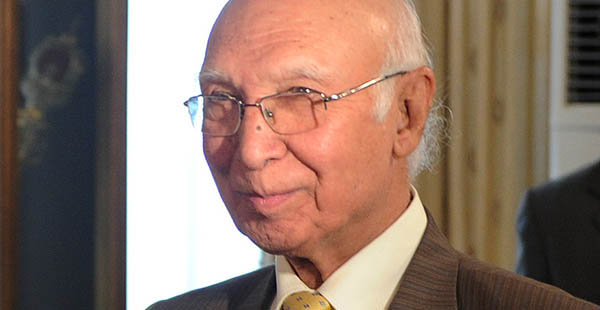 China Willing to Host Afghan Peace Parlays: Aziz