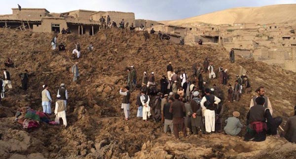 2,000 People Missing After  Landslide in Afghan Village