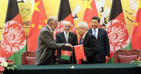 Ghani, Xi Pledge  Long-Term Partnership