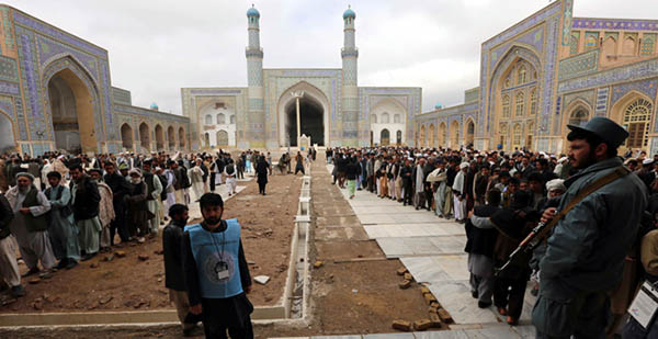 Massive Turnout for  Afghanistan’s Historic Elections