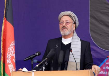 Khalili Focuses on Elections,  Progress at Abdul Ali Mazari Memorial