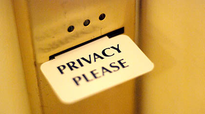 Respecting Other’s Privacy!