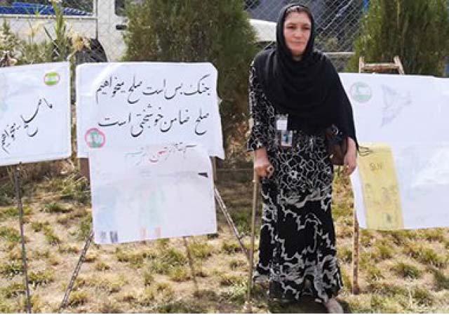 Blast Victims Call for End to War on World Peace Day