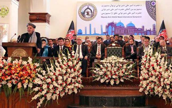 Ghani Orders Creation of Mir Ali-Shir Nava'i Award