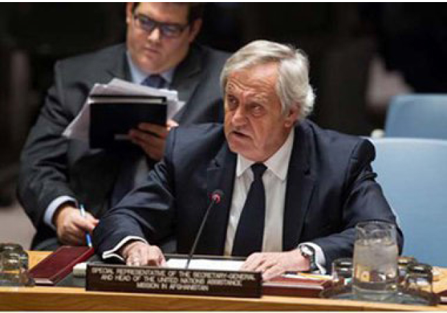 UNAMA Chief Reports  of Increasingly Volatile  Security Situation