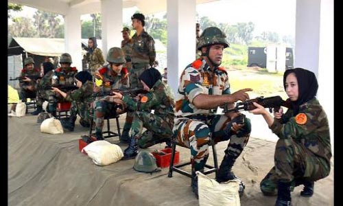ANA’s Women  Cadets Undergo  Training in India
