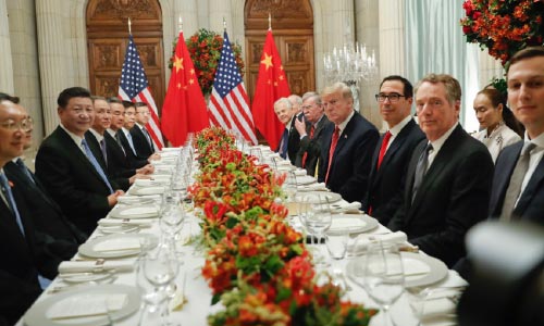US, China Put Brakes on Their Trade Dispute  with Ceasefire