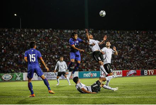 Afghanistan Beats Cambodia 2-1 in Asian Cup Qualifier