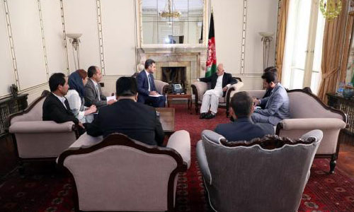 Ghani Orders Work Expedited on Dasht-I-Burchi Projects