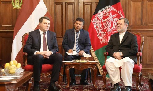 President of Latvia Raimonds Vējonis Pays a Working Visit to Afghanistan