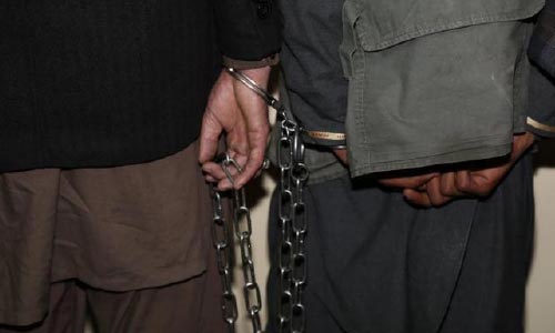Women Among  4 Arrested as  Drug Processing  Lab Busted in  Kandahar City