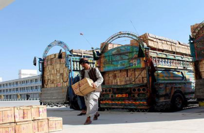 Afghan Exports to Iran  Go Down, Imports up