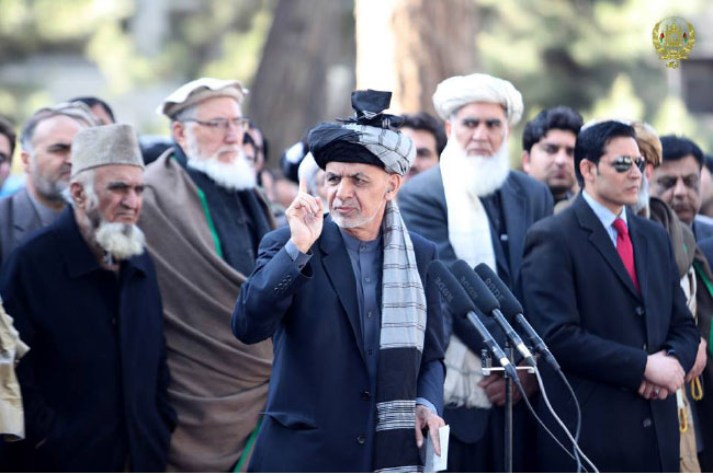 Pakistan is the Center of Taliban, Ghani Tells the Nation