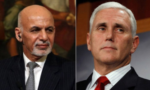 Pence, Ghani Talk Afghan  Elections & Peace Process