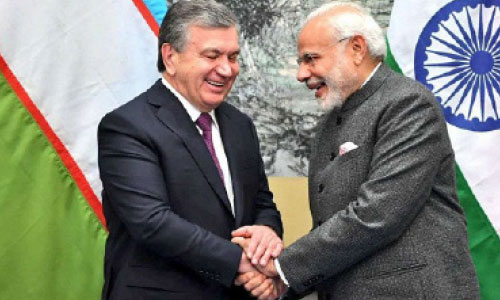 Indian, Uzbek Leaders Vow to Work to Stabilize Afghanistan