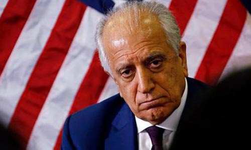 US Envoy to Brief  Indian Leaders on Talks with Taliban