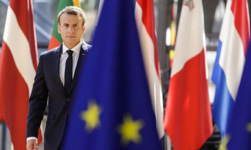 Macron to Renew Plea for Closer Europe