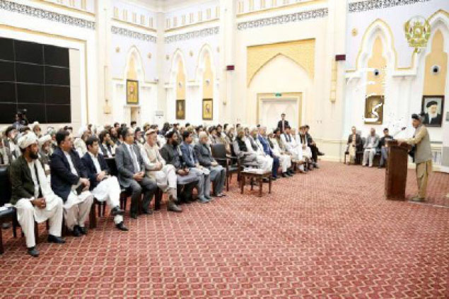 President Assures  Ghazni Residents to  Address their Problems