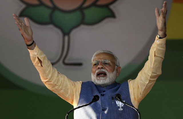Indian Prime Minister’s Party  Ahead in Key State Elections