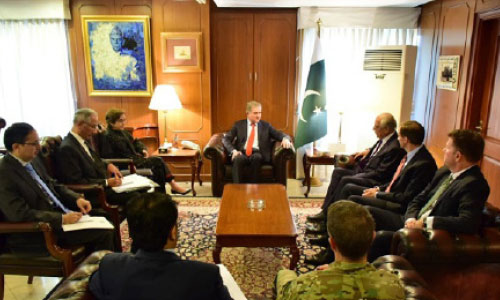 Pak, US Agree to Work  For Peace in Afghanistan
