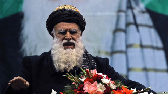 Sayyaf in Saudi Arabia for Talks with Officials