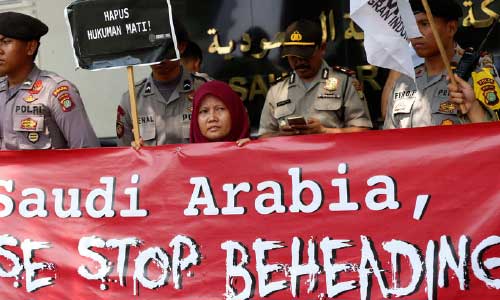 Saudi Arabia Executes Migrant Maid for Murder  of Employer, Angers Indonesian Govt