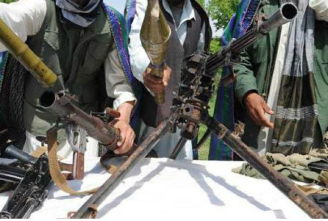10 Taliban Insurgents Lay Down Arms, Join Peace Process