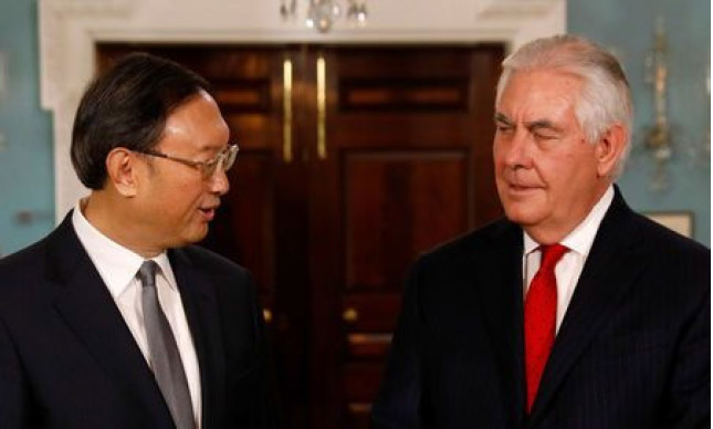 China’s Top Diplomat Tells Trump  Hopes to Increase Coordination on North Korea
