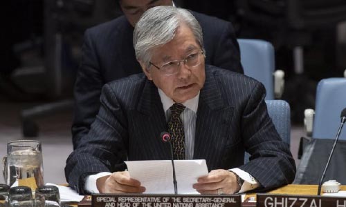 UNAMA Head Renews Call for Kabul-Taliban Parleys
