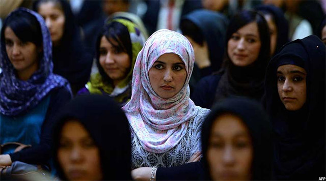 Women Hold Up Half of the  Sky both in China and Afghanistan