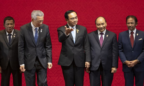 Trump Absent, ASEAN Charts Path for  Trade Bloc Led by China