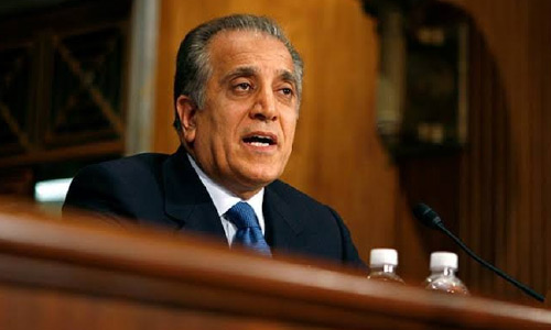 Zalmai Khalilzad to Visit Qatar Seeking Taliban’s Final Decision on  Reducing Violence