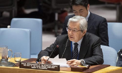 Yamamoto Briefs UN Security Council on Afghanistan