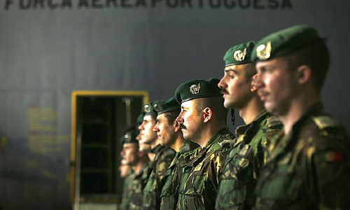 Portuguese Military Personnel Leave for Afghanistan