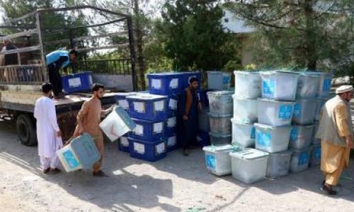 Less Than 2 Million Participated  in Afghan Presidential Election
