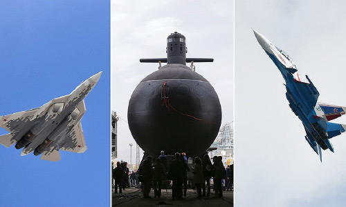 From Stealth Jets to Killer Subs:  Russia Pitches Massive Arms Deals to India
