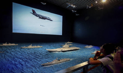 China Sends Its First Domestically Built Aircraft Carrier Through Taiwan Strait