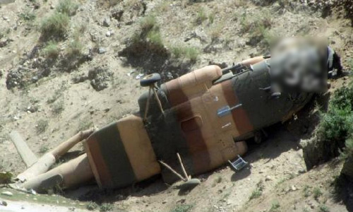 2 pilots killed as army chopper crashes in Farah