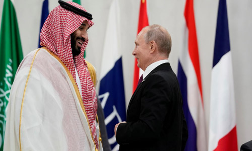 Putin Says Russia Has ‘Very Friendly’  Relations with Saudi Crown Prince