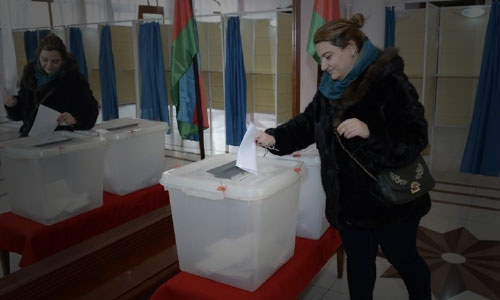 Azerbaijan Governing Party Wins Vote,  Opposition Cries Foul