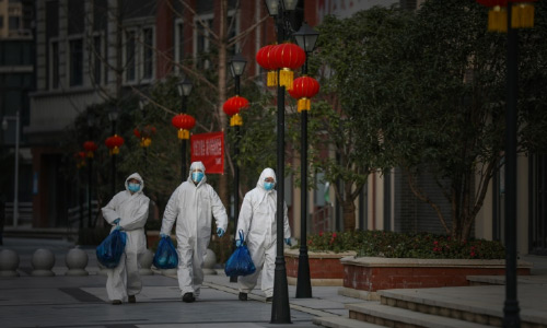 Asian Markets Fall on Fears Over  Spreading Virus