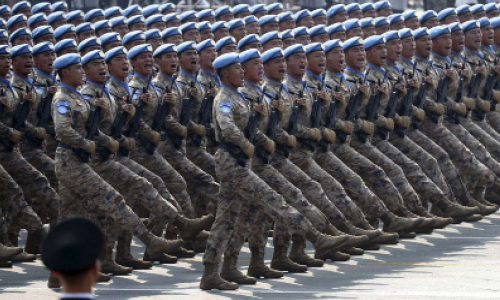 China Shows Global Military Ambition  at Parade Marking 70 Years of Communist Rule
